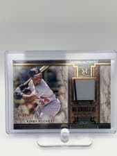2025 Topps Museum Collection Meaningful Material Relics Kirby Puckett #MMR-KP card