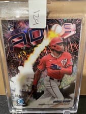 2025 Bowman Chrome Adios James Wood #AD-4 card