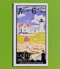 2025 Topps Allen & Ginter Light The Night (Minis) Cape Neddick Lighthouse #LTN-26 card