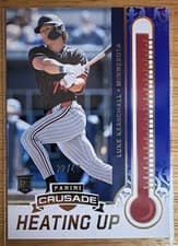 2025 Panini Crusade Heating Up Luke Keaschall #18 card