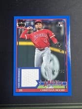 2026 Topps 1991 Topps Relics Christian Moore #91R-CM card