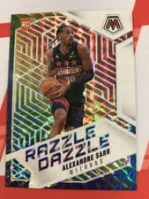 2024-25 Panini Mosaic Razzle Dazzle Alexandre Sarr #14 card