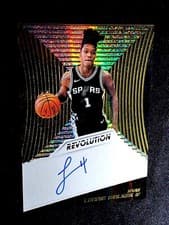 Lonnie Walker IV 2018 Panini Revolution Rookie Autographs card