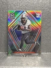 Tylan Wallace 2021 Panini Chronicles Draft Picks Spectra card