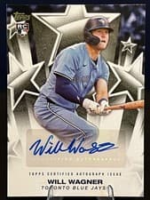 2025 Topps Baseball Stars Autographs Will Wagner #BSA-WW card