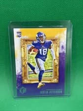Justin Jefferson 2020 Panini Chronicles Gridiron Kings card