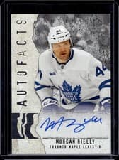 2025-26 Upper Deck Artifacts Autofacts Morgan Rielly #AF-MR card