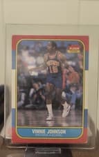 Vinnie Johnson 1986 Fleer card