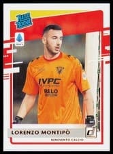 Lorenzo Montipo 2020 Panini Chronicles Donruss Rated Rookies Serie A card