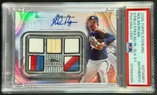 2025 Topps Sterling Strikes Autographed Relics Nolan Ryan #STA-NRY card