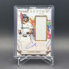 2025 Topps Inception Inception Autograph Game Relics Connor Norby #IAGR-CN card