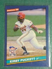 Kirby Puckett 1986 Donruss card