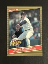 1986 Donruss Highlights Roger Clemens #18