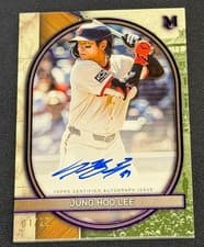 2025 Topps Museum Collection Archival Autographs Jung Hoo Lee #AA-JH card