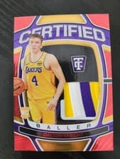 2024-25 Panini Totally Certified Certified Baller Dalton Knecht #CB-DLK card