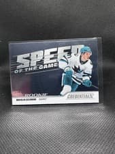 2024-25 Upper Deck Credentials Speed of the Game Rookies Macklin Celebrini #SGR-MC card