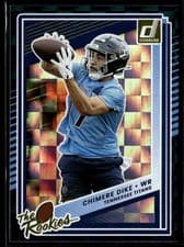 2025 Donruss The Rookies Chimere Dike #21 card