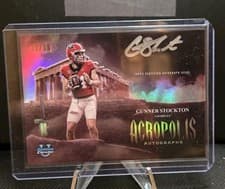 2025 Bowman University Chrome Acropolis Autographs Gunner Stockton #AA-GS card
