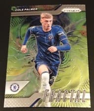 Cole Palmer 2024 Panini Prizm Premier League Fractal card