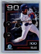 2025 Bowman Bowman Scouts Top 100 Jefferson Rojas #BTP-90 card
