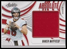 2025 Panini Absolute Absolute Jumbos Baker Mayfield #AJ-BMD card