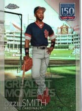 Ozzie Smith 2019 Topps Chrome Update 150 Years of Professional Baseball card