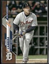 Miguel Cabrera 2020 Topps Update card