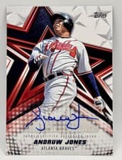 2026 Topps Baseball Stars Autographs Andruw Jones #BSA-AJ card