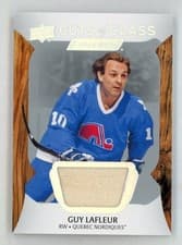 2024-25 Upper Deck Engrained Icons Cuts of Class Relics Guy Lafleur #CC-GL card