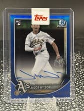 2025 Bowman Chrome Rookie Autographs Jacob Wilson #CRA-JWI card