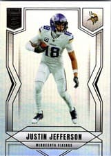 Justin Jefferson 2025 Panini Donruss Elite card