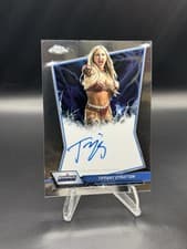 2026 Topps Chrome WWE Blue Brand Autographs Tiffany Stratton #BBA-TIF card