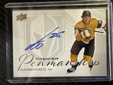2024-25 Upper Deck Premier Premier Penmanship Alexander Holtz #PEN-AH card