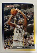 Fred Jones 2005-06 Topps Total Base Set card