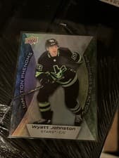 2024-25 Tim Hortons Collectors Series InMotion Phenoms Wyatt Johnston #MP-12 card