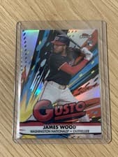 2025 Finest Gusto James Wood #G-31 card