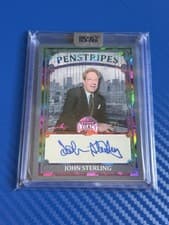 John Sterling 2025 Leaf Bronx Legacy Penstripes card