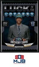 2024-25 Panini Prizm Black Luck of the Lottery Anthony Davis #8 card