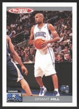Grant Hill 2004-05 Topps Total Base Set card