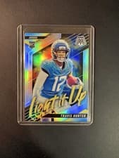 Travis Hunter 2025 Panini Mosaic Light It Up Mosaic card