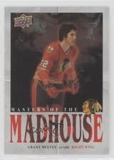 2025-26 Upper Deck Chicago Blackhawks Centennial Masters of the Madhouse Box Grant Mulvey #MM-11 card
