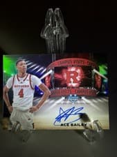 2024-25 Bowman University Chrome Campus Visits Autographs Ace Bailey #CVA-AB card