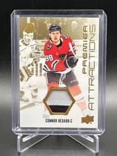 2024-25 Upper Deck Premier Premier Attractions Jersey Connor Bedard #PA-CB card