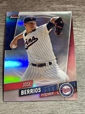 Jose Berrios 2019 Topps Finest card