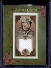 2025 Topps Allen & Ginter Allen & Ginter Mini Framed Relics Ketel Marte #MFR-KMA card