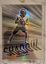 2025 Topps Chrome Shadow Etch Jalen Hurts #SE-5 card