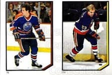 Craig MacTavish, Bob Nystrom 1986 O-Pee-Chee Sticker card
