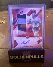 2025 Topps Pristine Rookie Jumbo Autograph Relics Brooks Lee #RJAR-BL card