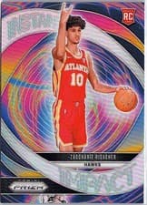 2024-25 Panini Prizm Instant Impact Zaccharie Risacher #21 card