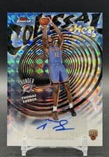 2025-26 Finest Colossal Shots Autographs Thomas Sorber #CS-TS card